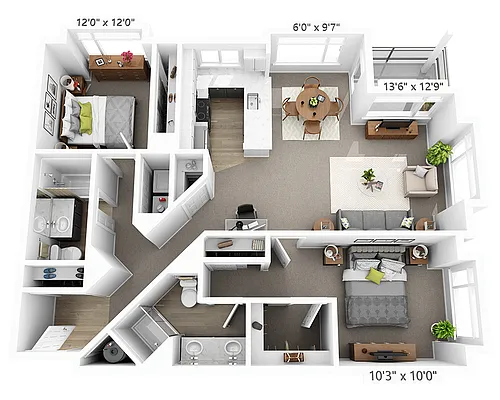 Floor plan 414 Elegante