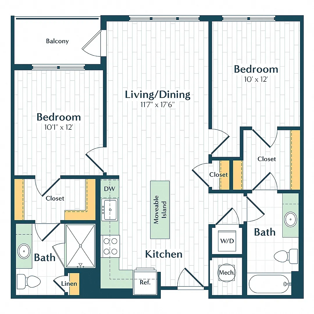 Floor plan C1