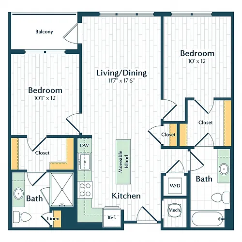Floor plan C1