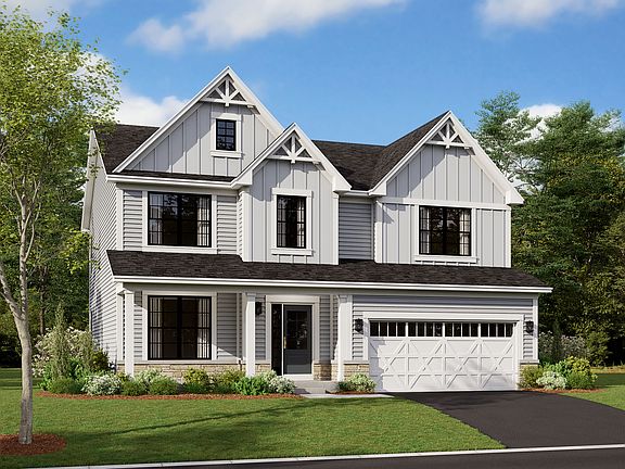 Dunbar Elevation Urban Farmhouse