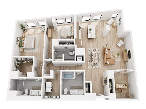 Floor plan C2