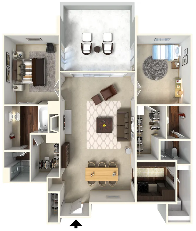 Floor plan Gunnison