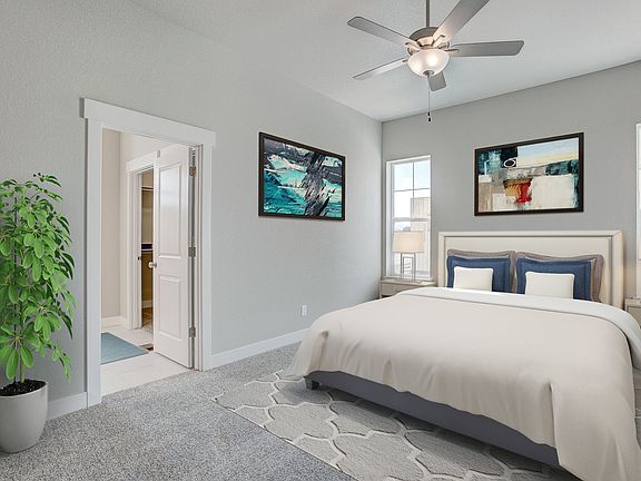 Primary Bedroom - Not Actual Home - Finishes May Vary