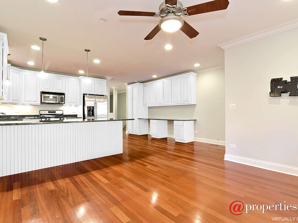 Kitchen/Family room - cabinets virtually painted