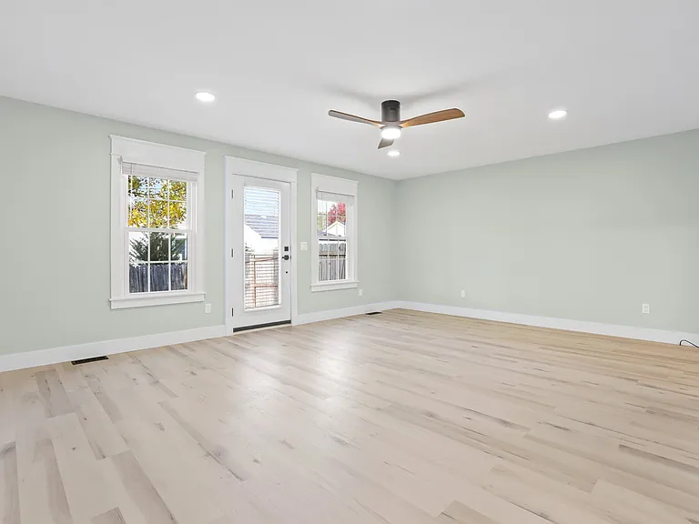 Living room. That's a back door to the backyard.