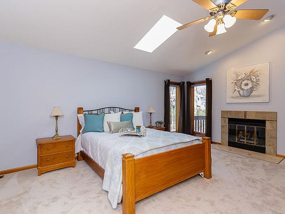 Fireplace in Master Suite