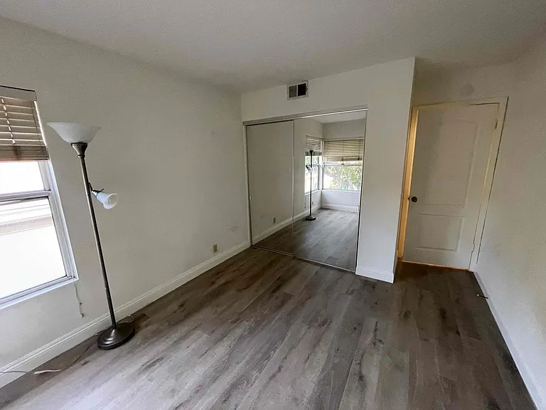 View from inside the second bedroom.