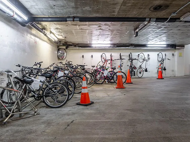 Bike Racks in garage