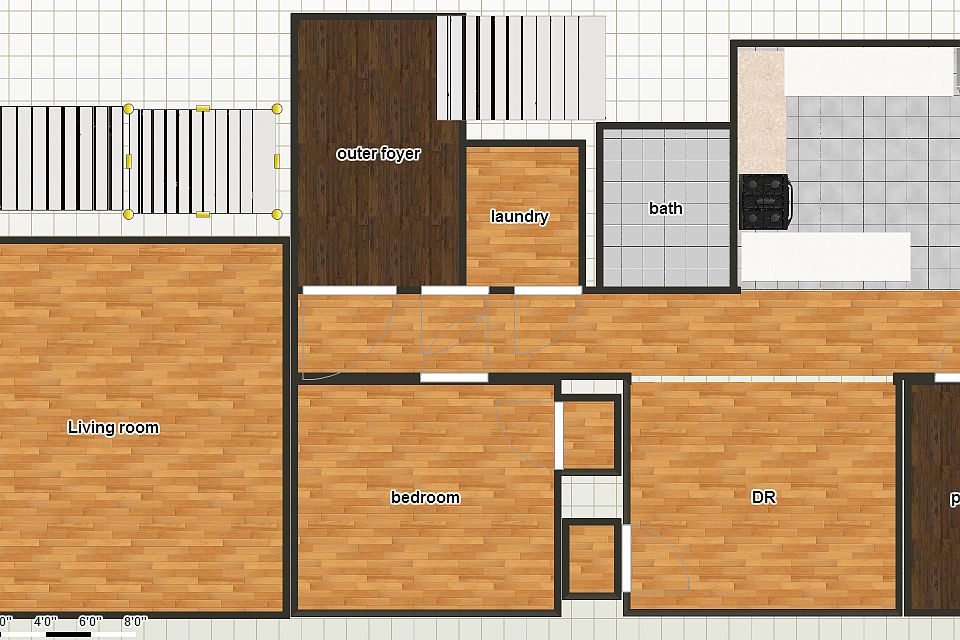 APPROX floor plan Unit #1