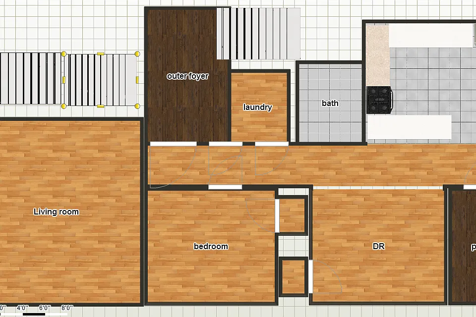 APPROX floor plan Unit #1