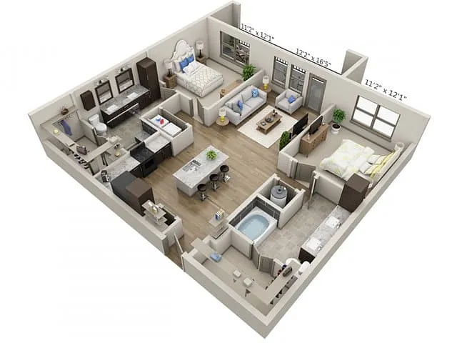 Floor plan Mezzo
