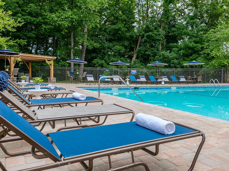 Immerse yourself in a pool of tranquility where relaxation and enjoyment go hand in hand.
