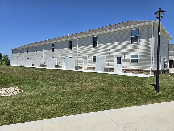 Rear of Townhome Building