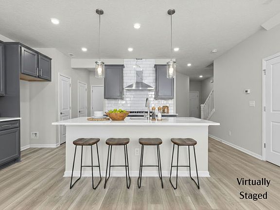 Virtually Staged Kitchen