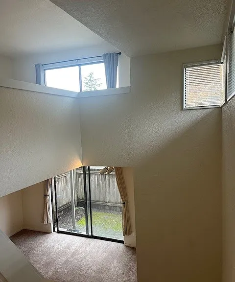 Great Room with Vaulted Ceiling and Master Bedroom Balcony