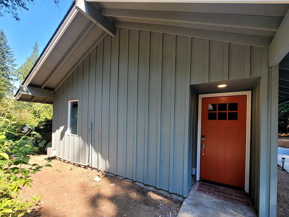Front Door, with electronic keypad