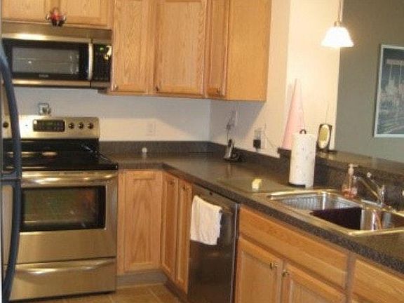 Bright kitchen with storage galore