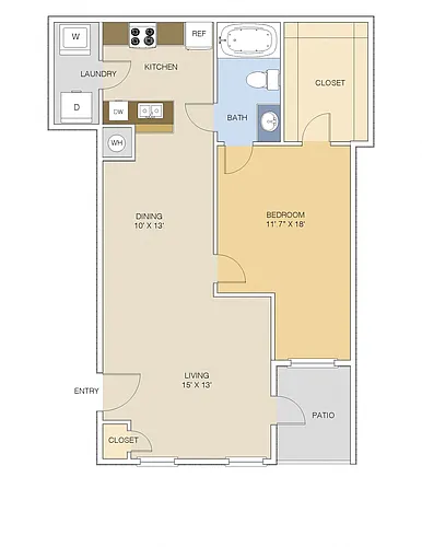 Floor plan A3 Lower