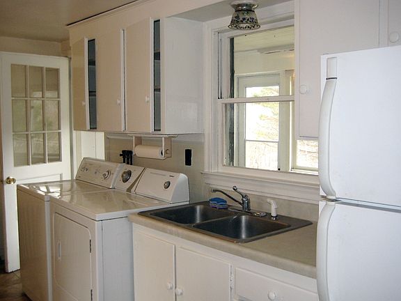 kitchen facing porch