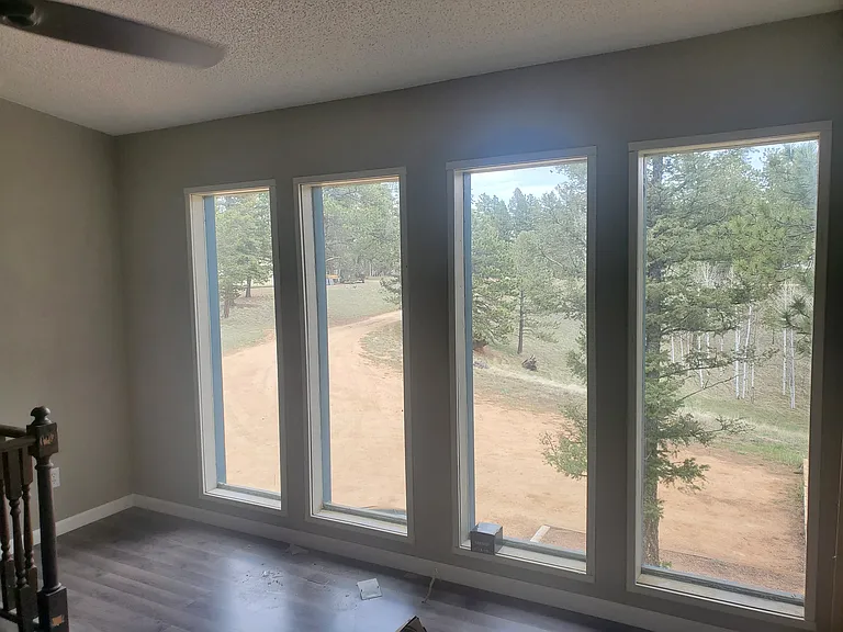 View from second living area/office.
