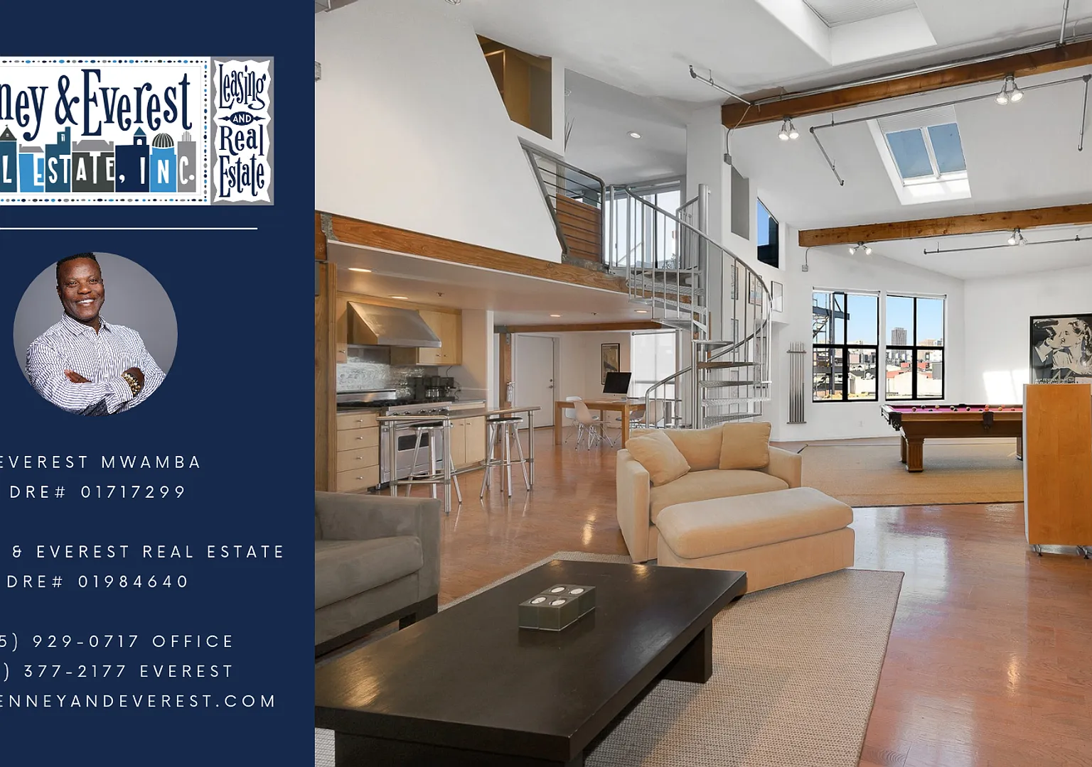 Stunning and One-of-a-kind Two-level SoMa loft, Private Deck w/ Views, Parking Included, Small Pe... — Photo 1