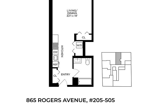 2nd image of 865 Rogers Ave #102