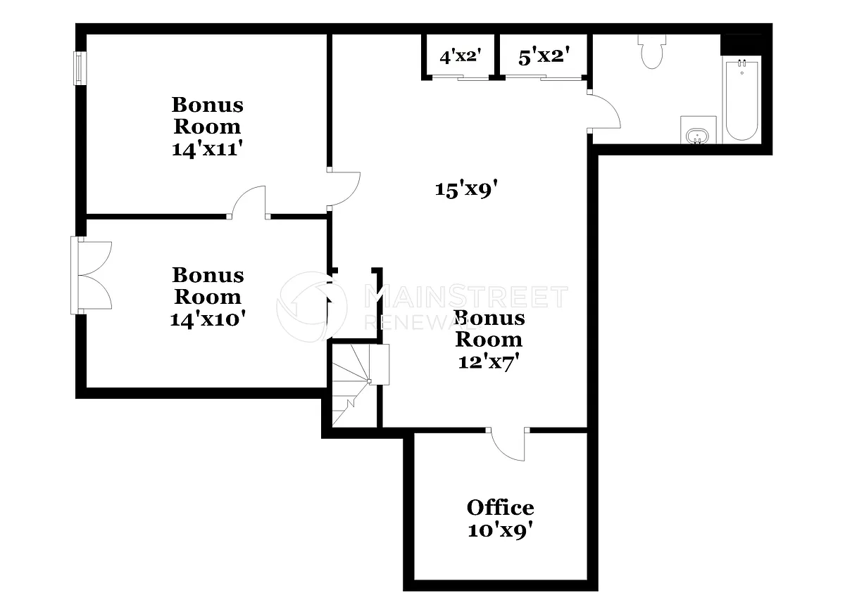 Floor Plan - 1301 Stone Bridge Ct SW