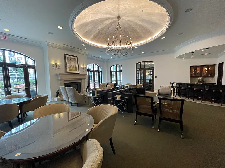 Lobby and community spaces.