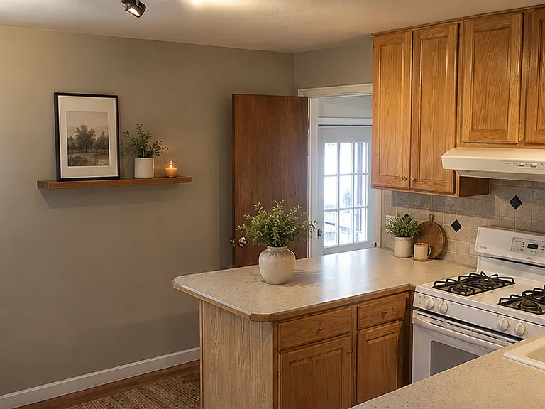 AI generated virtual staging