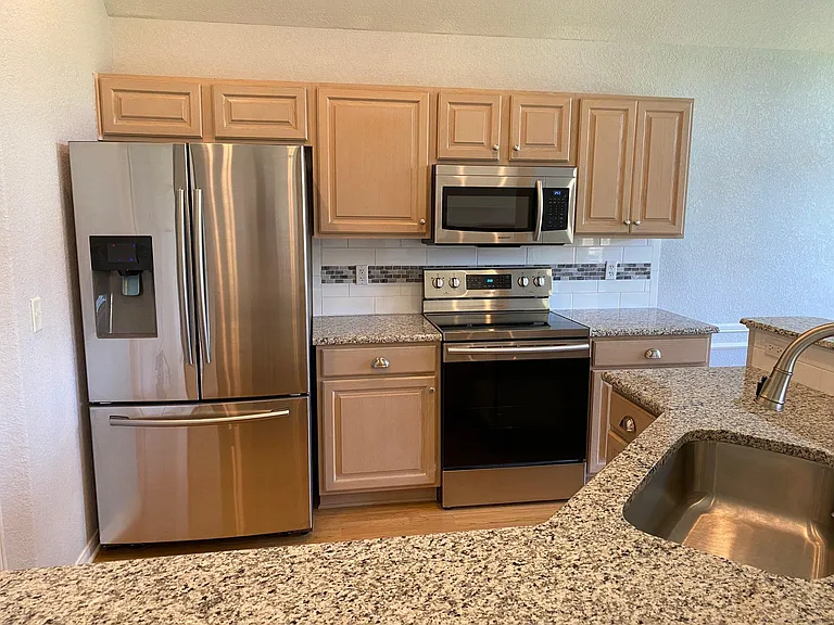 All new top of the line appliances, new cabinets