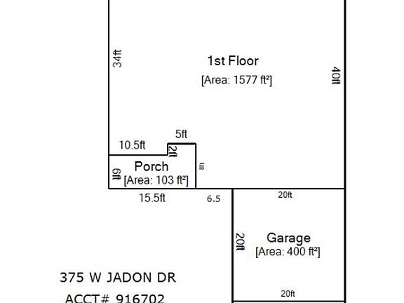 2nd image of 375 W Jadon Dr