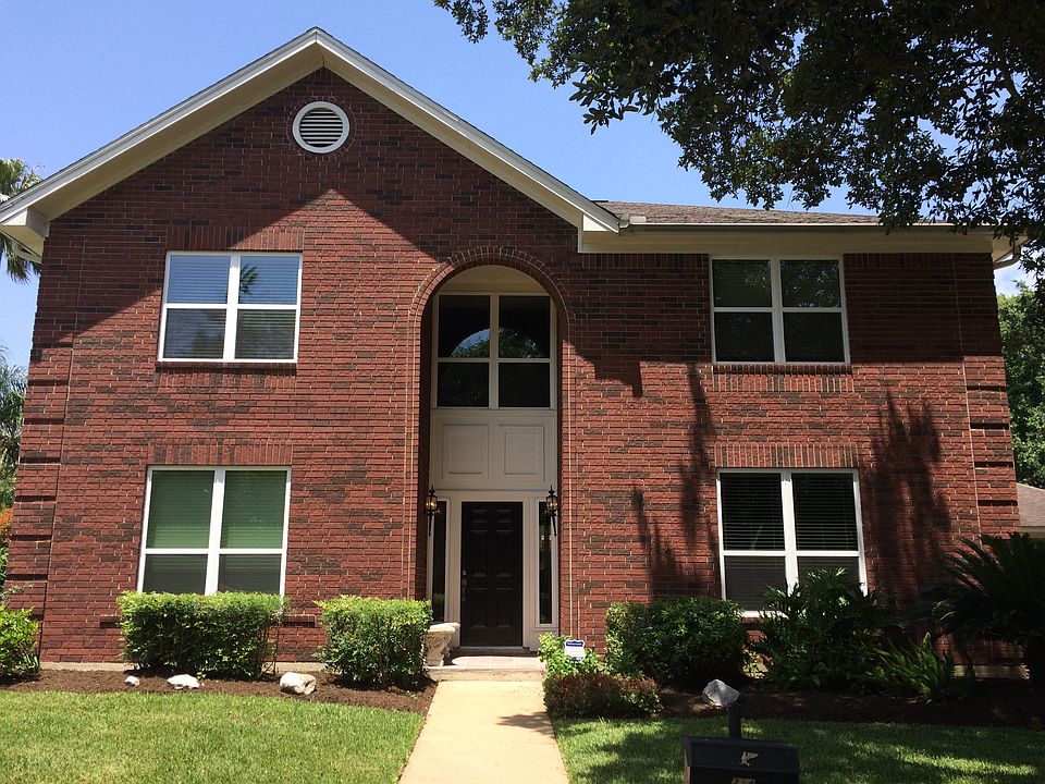 Beautiful red brick home