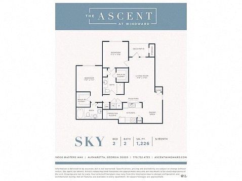 the ascent at windward
