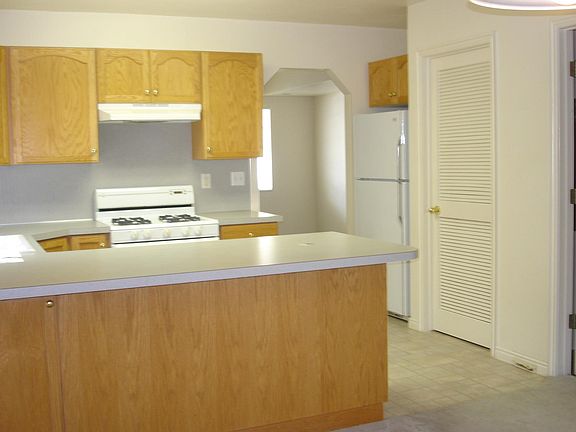 kitchen and door to laundry