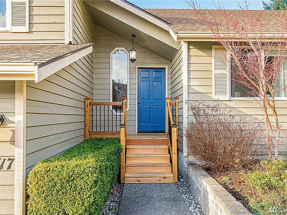 Inviting new front porch entry to greet your guests.
