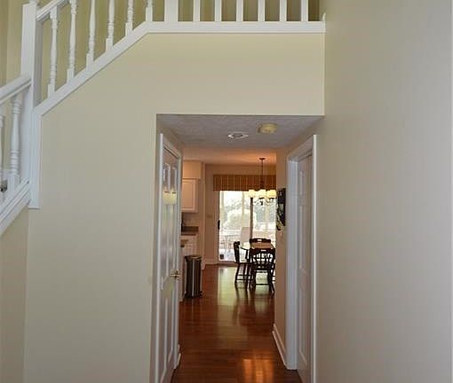 View to kitchen from front door.