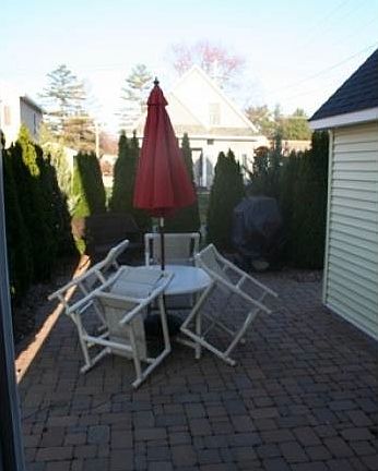 private patio