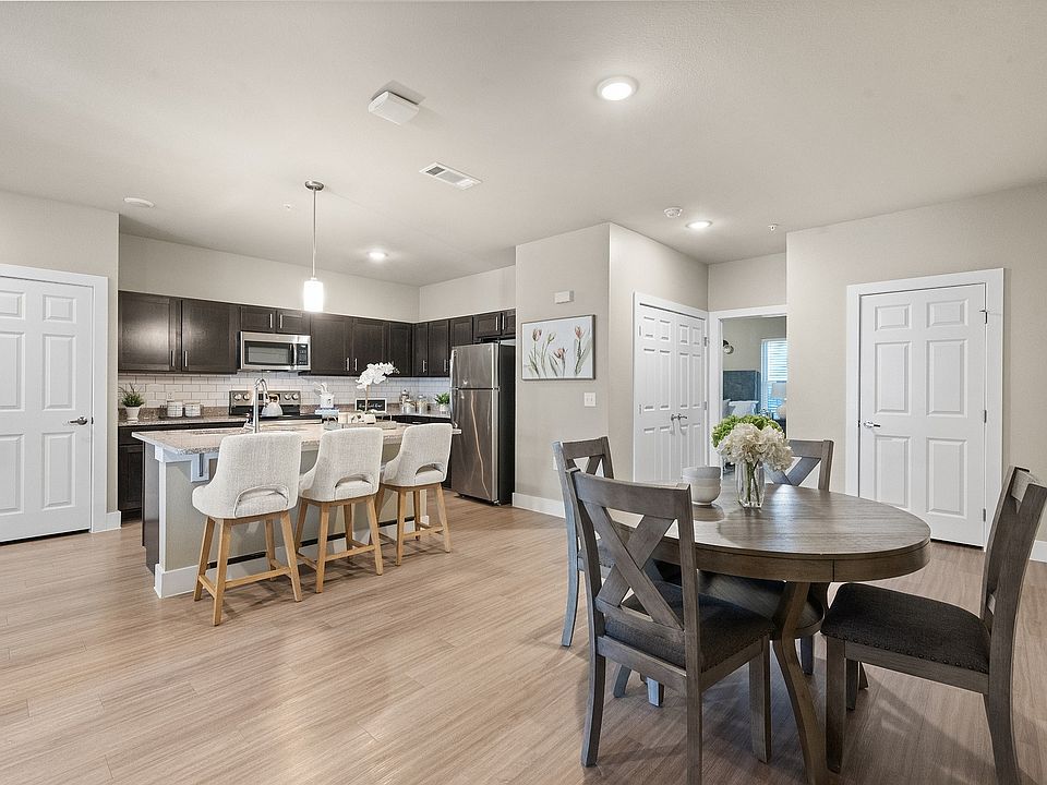 Kitchen and Dining Area Prairie Gate Community