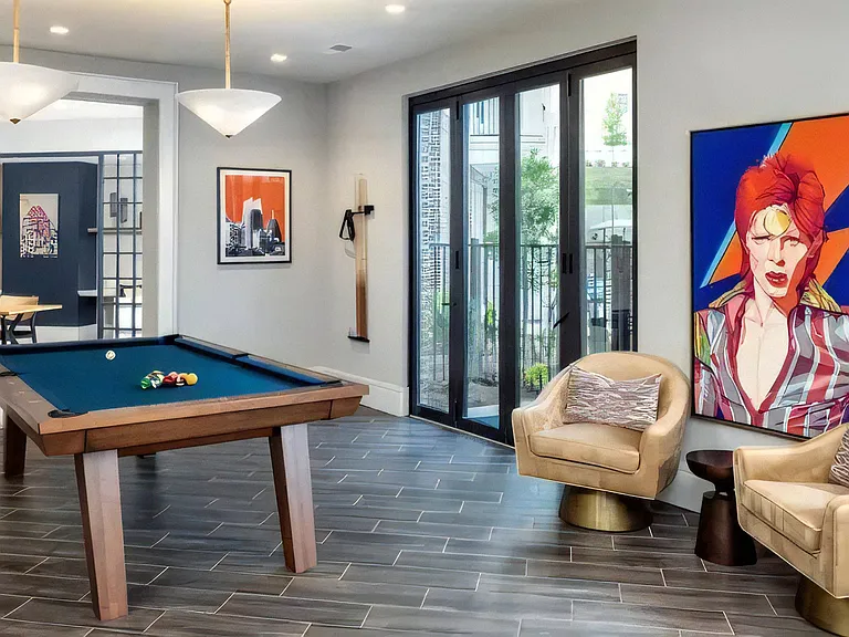 Game Room with Billiards