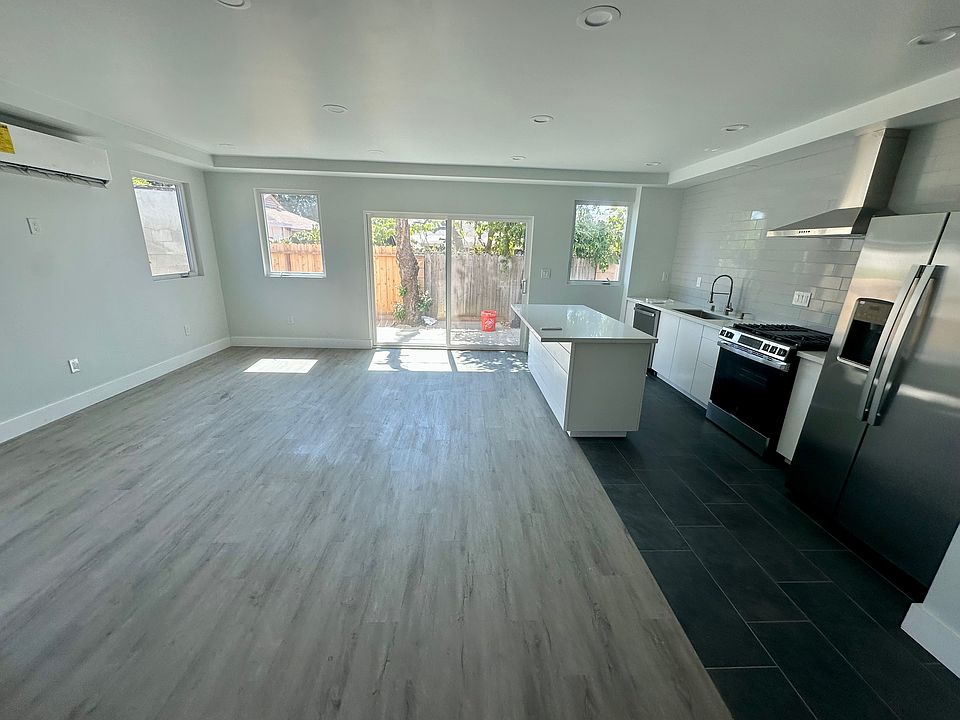 First Floor Living Space and Kitchen