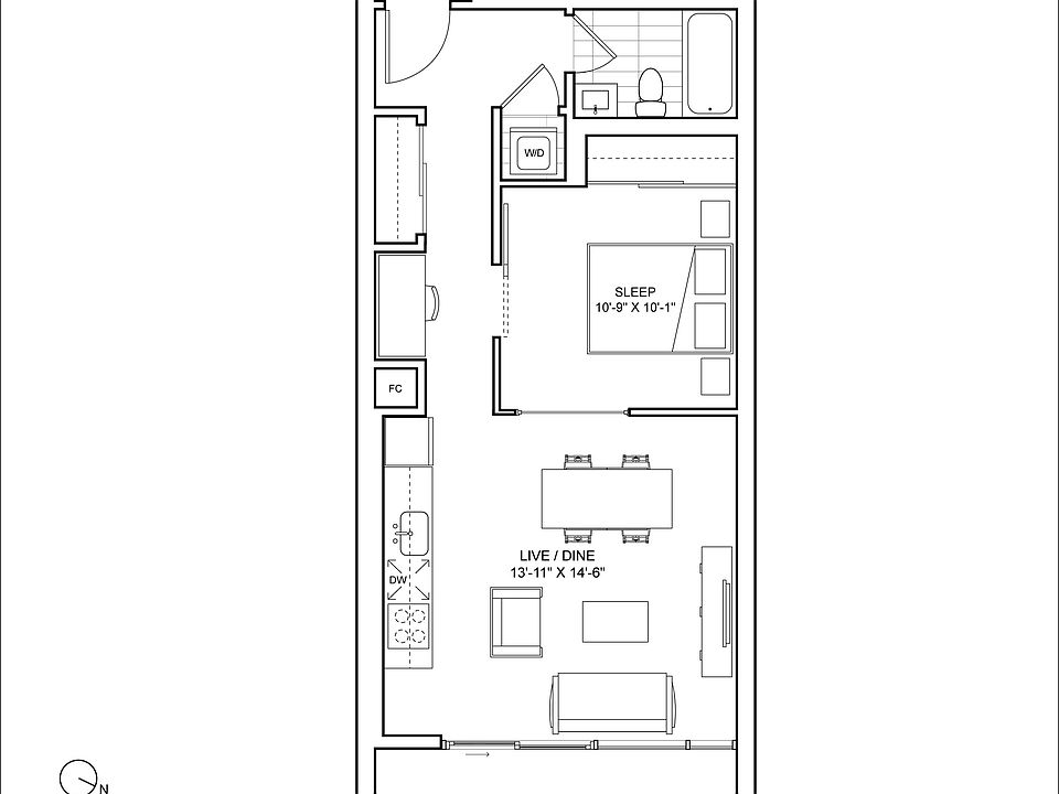 2nd image of 109 Vaughan Rd #2A
