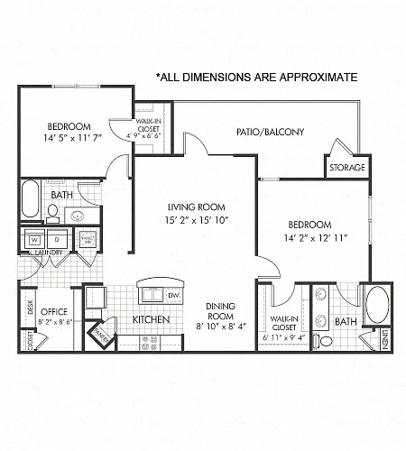 Floor plan B2 floor plan