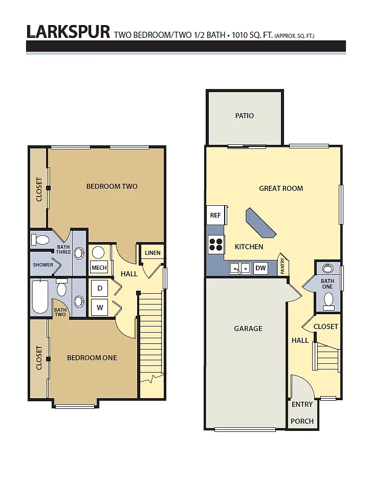 Floor plan Larkspur