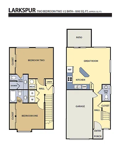 Floor plan Larkspur