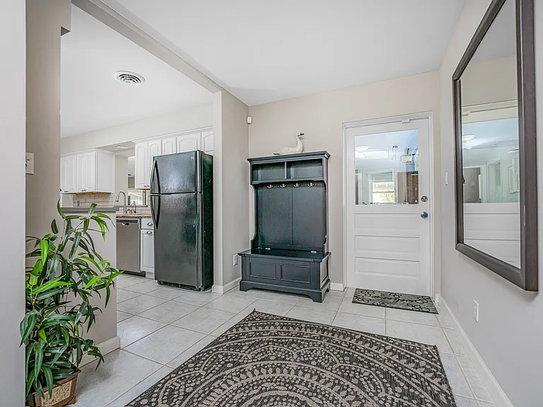 Mudroom right off the garage