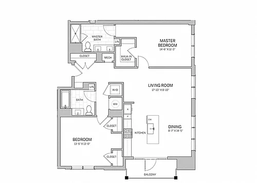 Floor plan B15