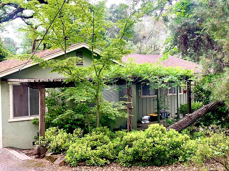 Front entrance arbor