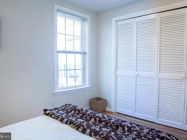 Second bedroom with large wall closet