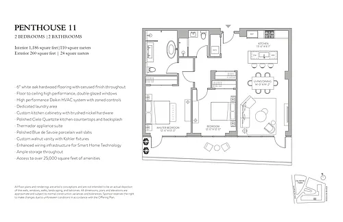 Floor plan OPC 11