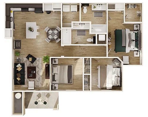 Floor plan C1